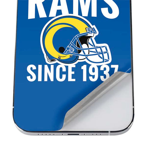 NFL Los Angeles Rams Helmet iPhone 12 Pro Skin